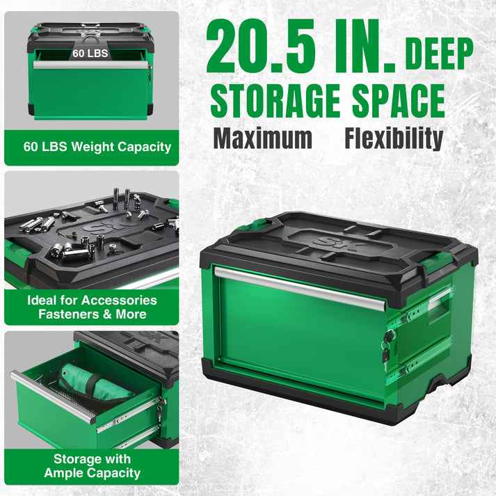 Revolutionize Your Workspace with SK Tools USA Modular Tool Boxes – Stackable Storage Solutions - Ridge Toolbox