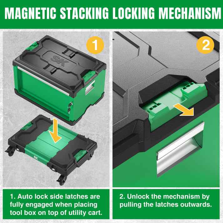 Revolutionize Your Workspace with SK Tools USA Modular Tool Boxes – Stackable Storage Solutions - Ridge Toolbox