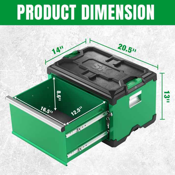Revolutionize Your Workspace with SK Tools USA Modular Tool Boxes – Stackable Storage Solutions - Ridge Toolbox