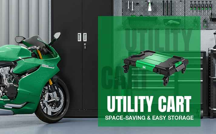 SK Tools USA - Multi-Purpose Utility Cart, #SK03147 - Ridge Toolbox