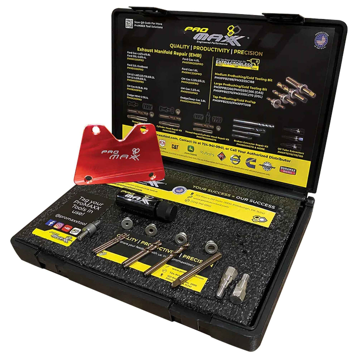 ProMAXX Dodge/Jeep 3.6L V6 Pentastar Exhaust Manifold Broken Bolt Repair Kit - Sara - Ridge Toolbox