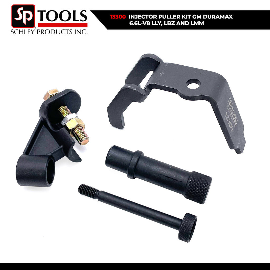 Schley Tools - Injector Puller Kit GM Duramax 6.6L-V8 LLY, LBZ and LMM - 13300 - Ridge Toolbox