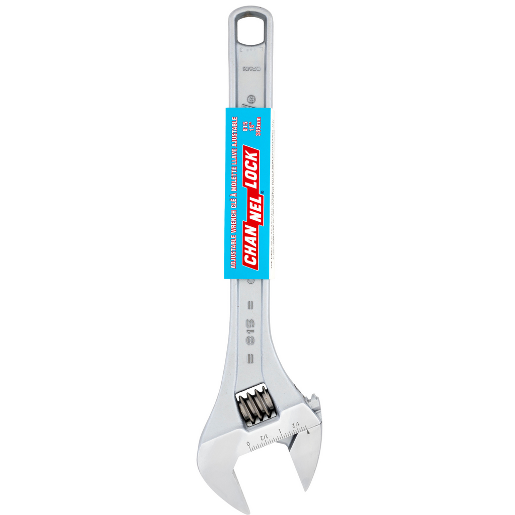Channellock 15-Inch Adjustable Wrench – Your Go-To Tool for Versatility