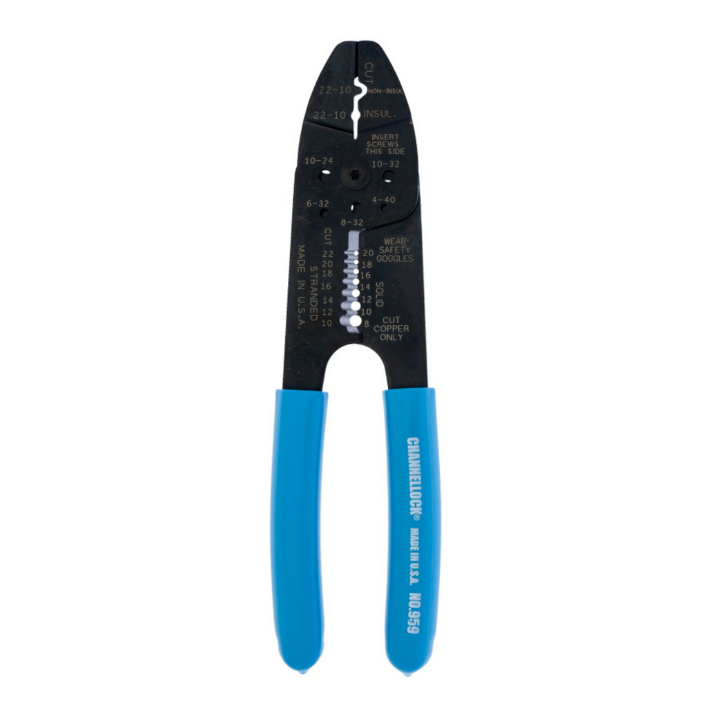 Channellock 8-Inch Wire Stripper: Precision and Comfort in Every Cut