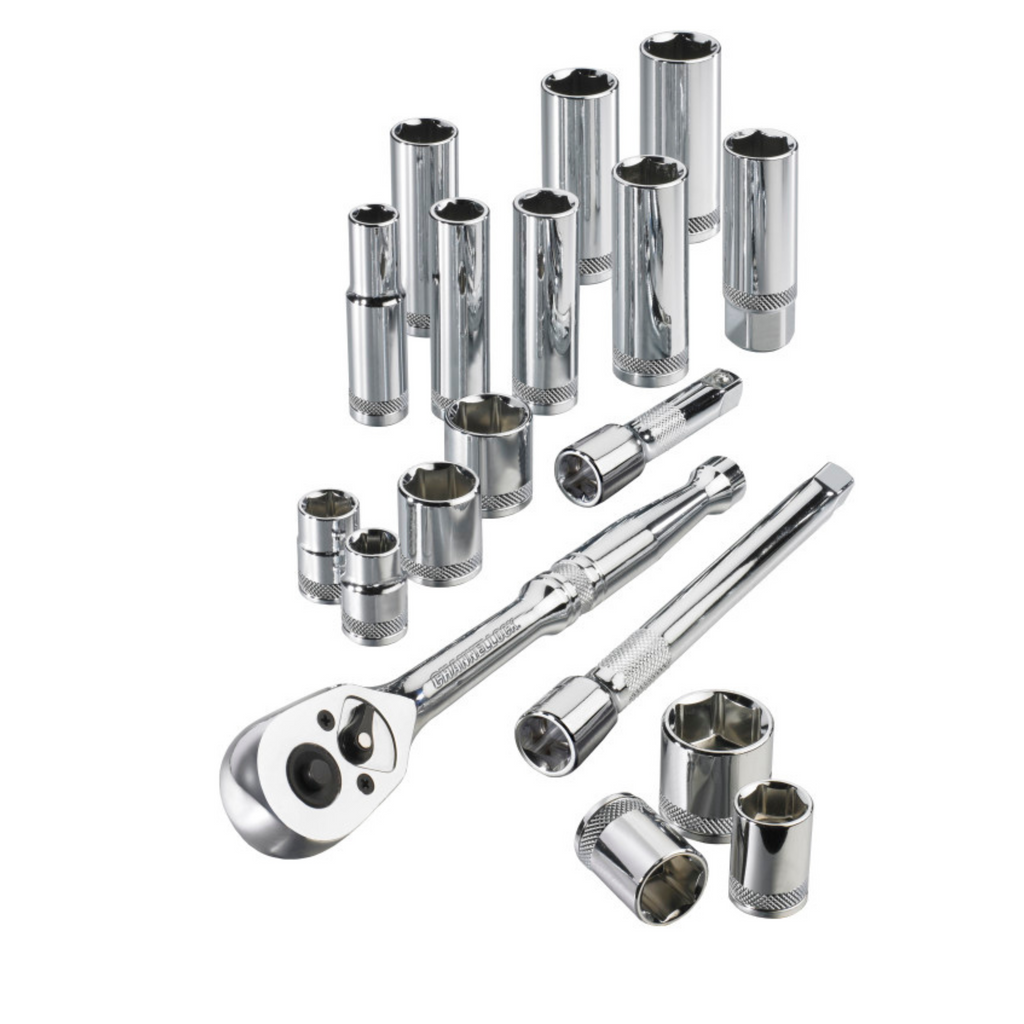 Channellock 18pc 3/8" SAE Drive Socket Set - Precision & Durability