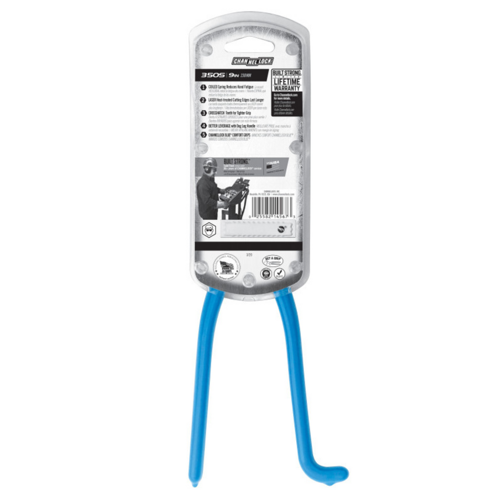 Channellock Ironworker's Pliers - 9-Inch Precision and Durability - Ridge Toolbox