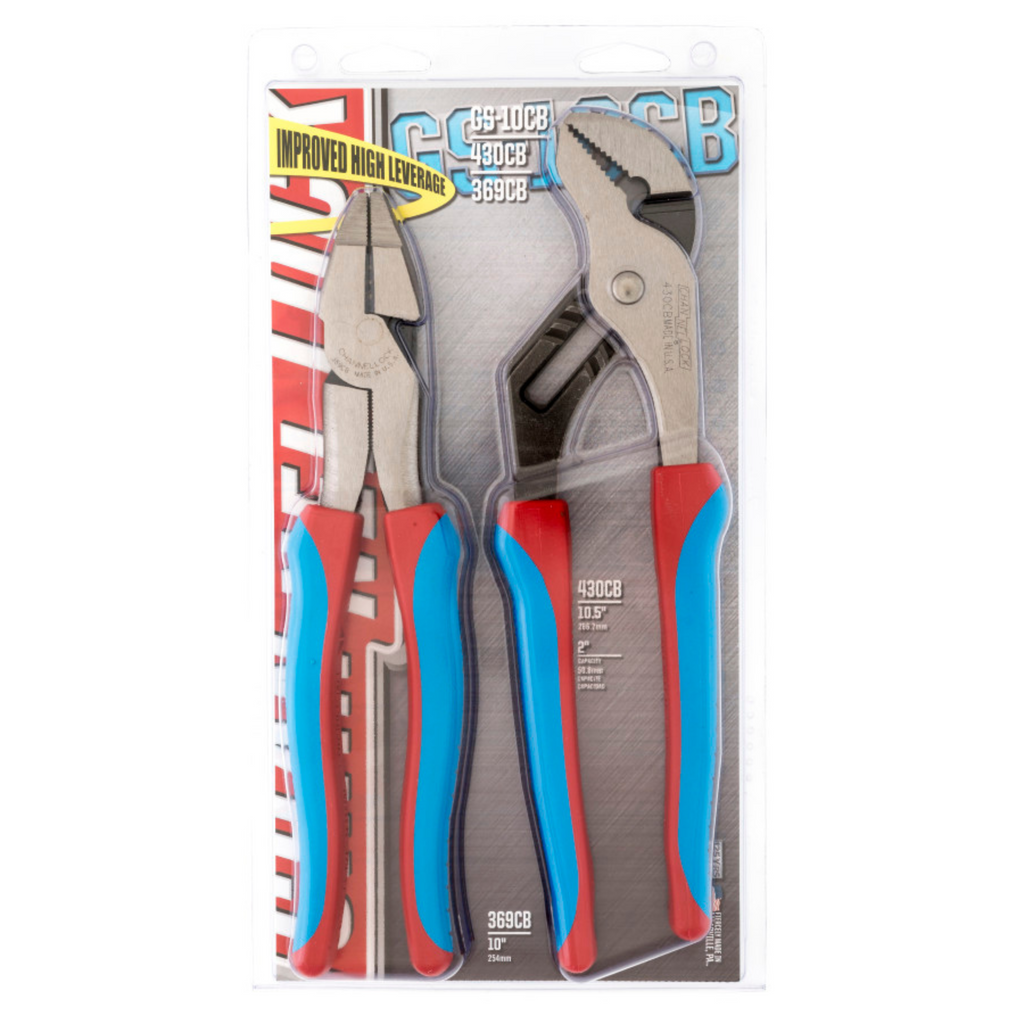 Channellock 2pc CODE BLUE® Pliers Set - Ridge Toolbox