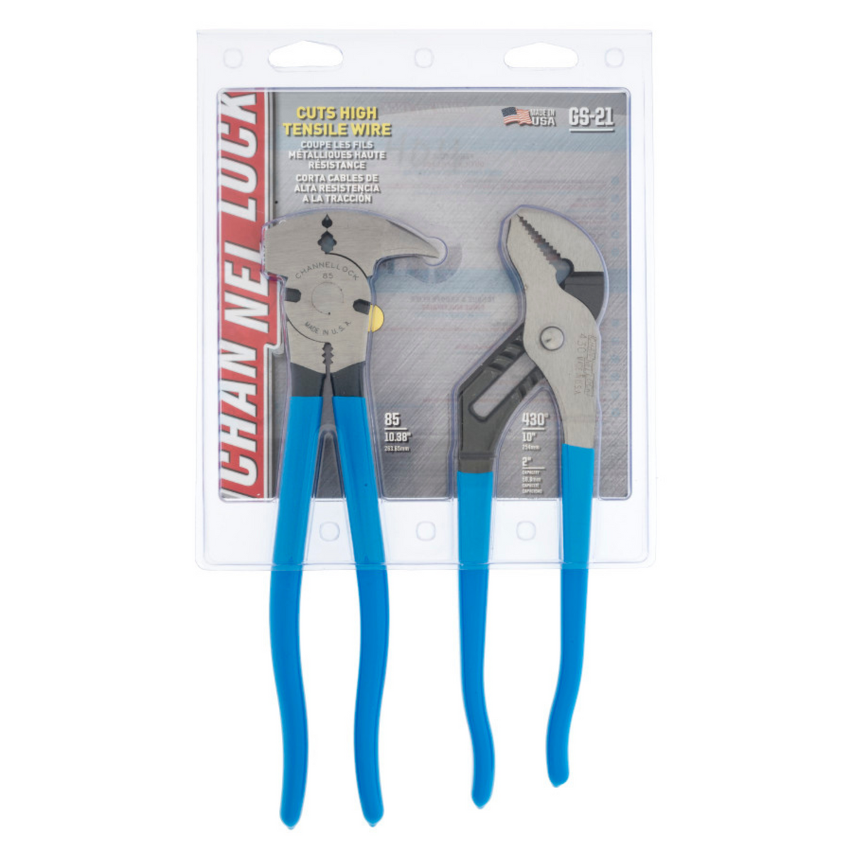 Channellock 2pc Pliers Set - Ridge Toolbox