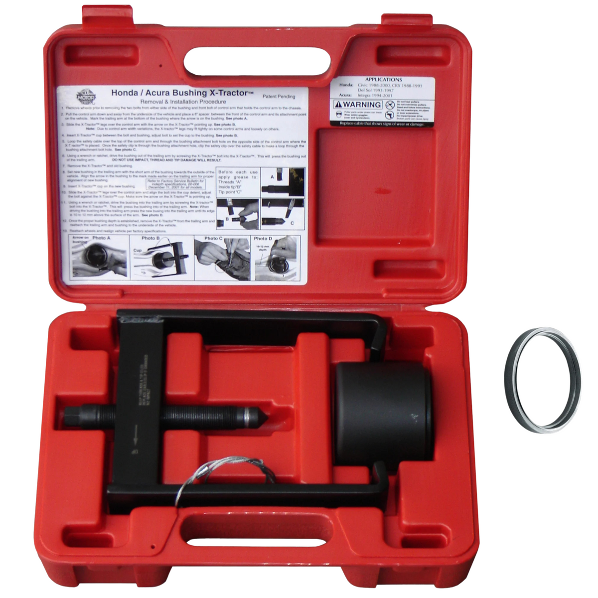 Schley Tools - HONDA/ACURA TRAILING ARM BUSHING REMOVAL AND INSTALLATION KIT - Ridge Toolbox