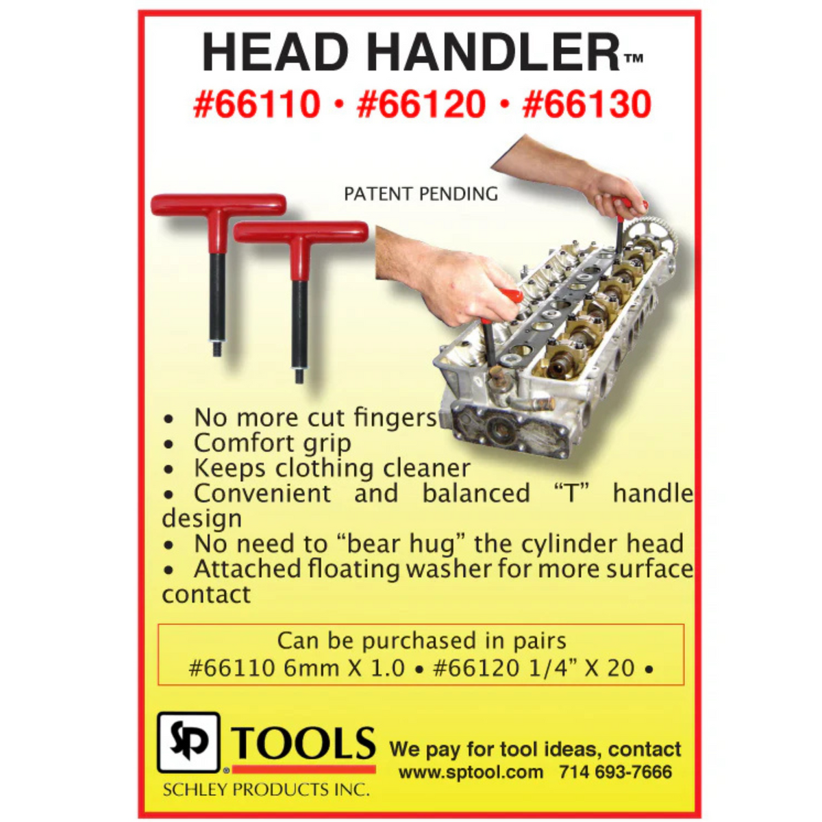 Schley Tools - 1/4-20" HEAD HANDLER SET - Ridge Toolbox
