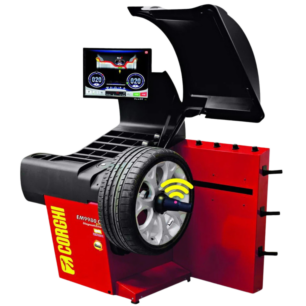 Corghi EM9980C Plus Automatic Diagnostic Wheel Balancer - Ridge Toolbox
