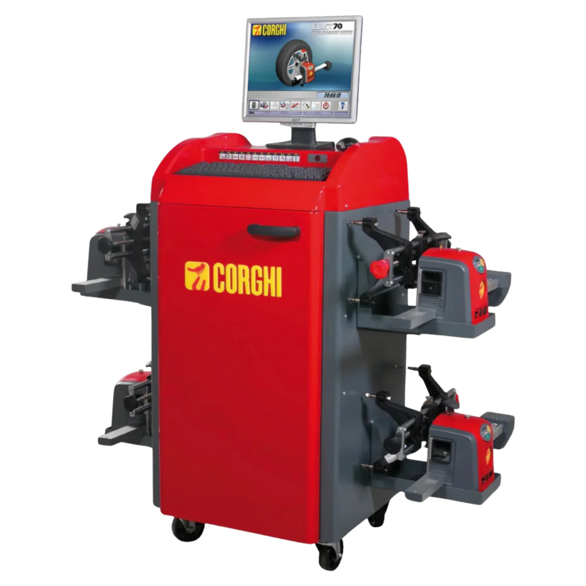 Corghi Computerised Wheel Aligner with 8-CCD-Camera Sensor Heads - Ridge Toolbox