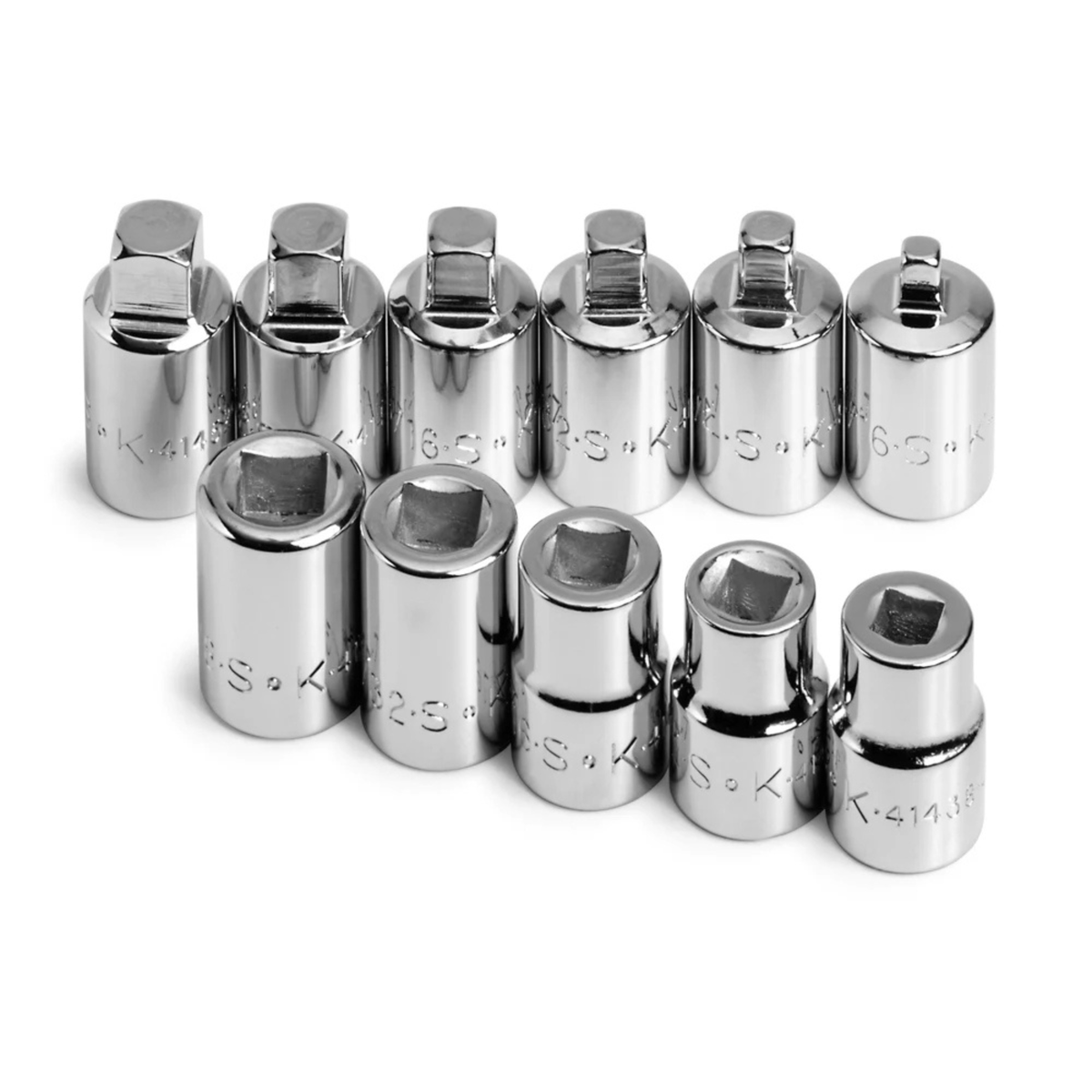 SK Tools USA - 11 Piece 3/8" Drive Pipe Plug Socket Set - Ridge Toolbox