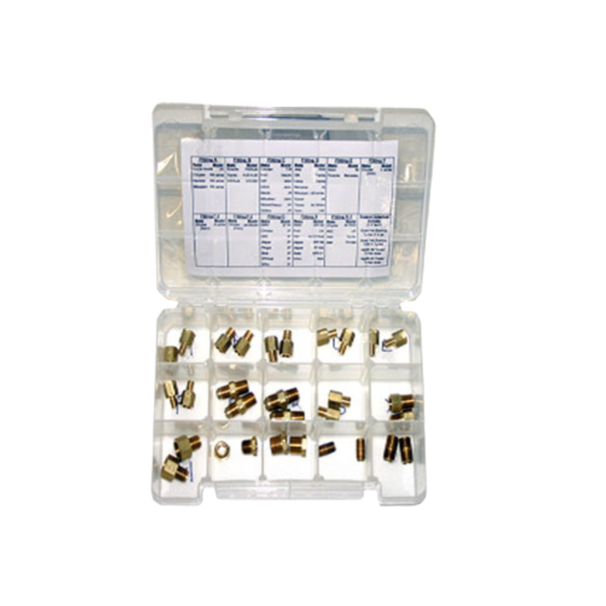 Flo-Dynamics G-TEC Transmission Pressure Gauge Fitting Kit (Includes Case) - complete kit - Ridge Toolbox