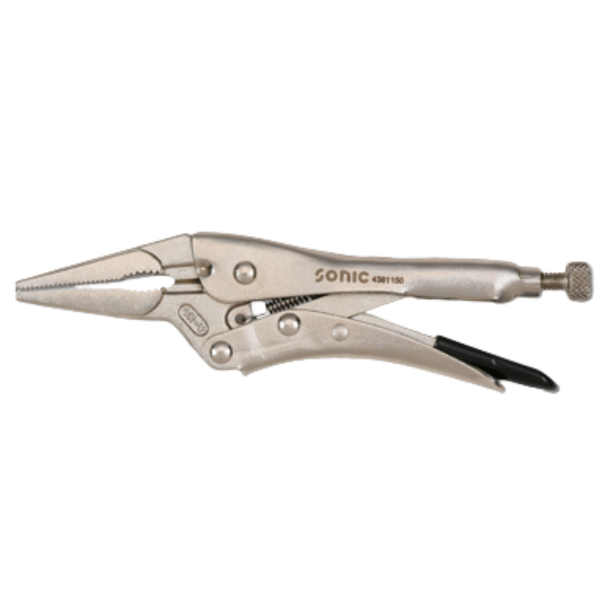 Sonic Tools - Long nose locking plier 225mmL 7'' - Ridge Toolbox