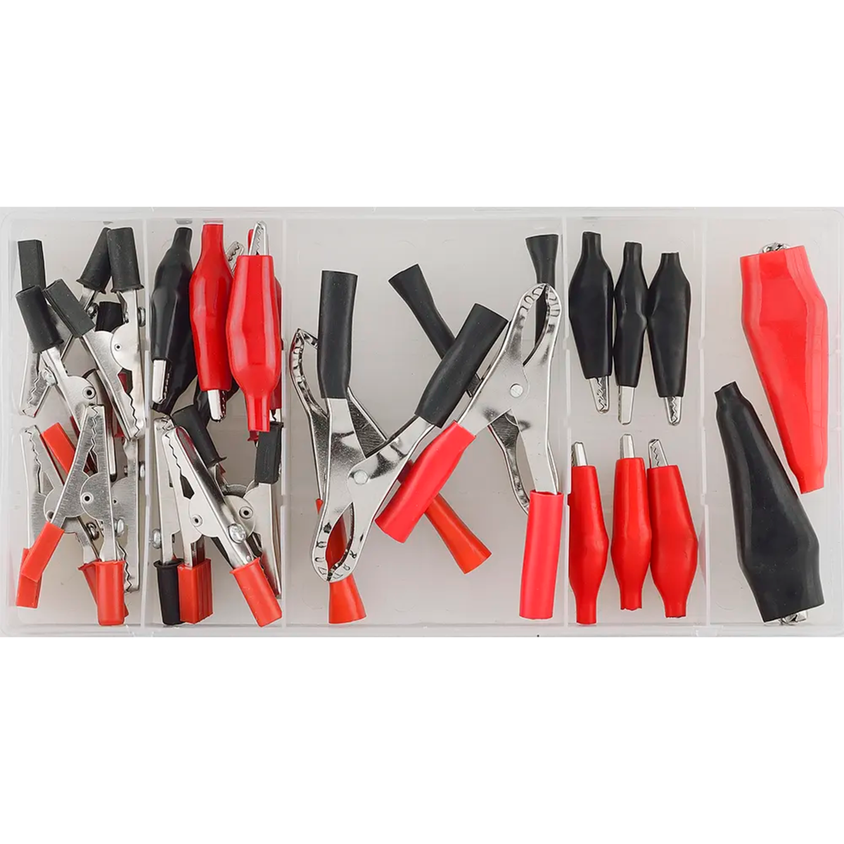 Sonic Tools - Crocodile Clips Assortment 28-pcs - Ridge Toolbox