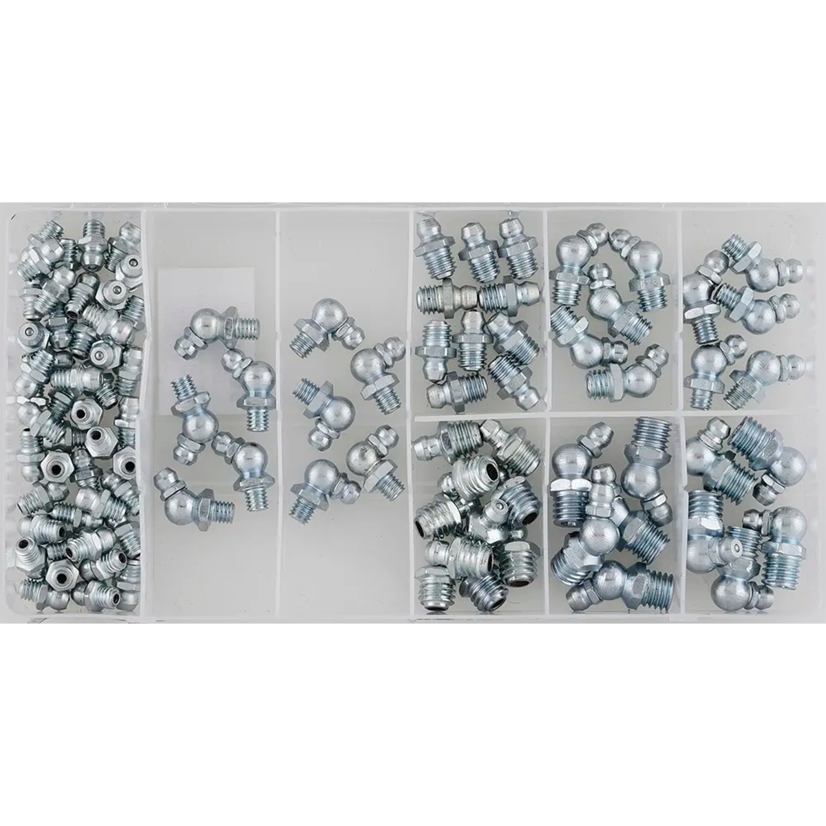 Sonic Tools - Grease Nipple Assortment 110-pcs - Ridge Toolbox