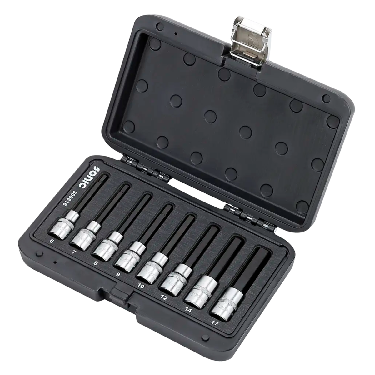 Sonic Tools - BMCS Bit Socket Hex Set 1/2" 8-pcs. - Ridge Toolbox