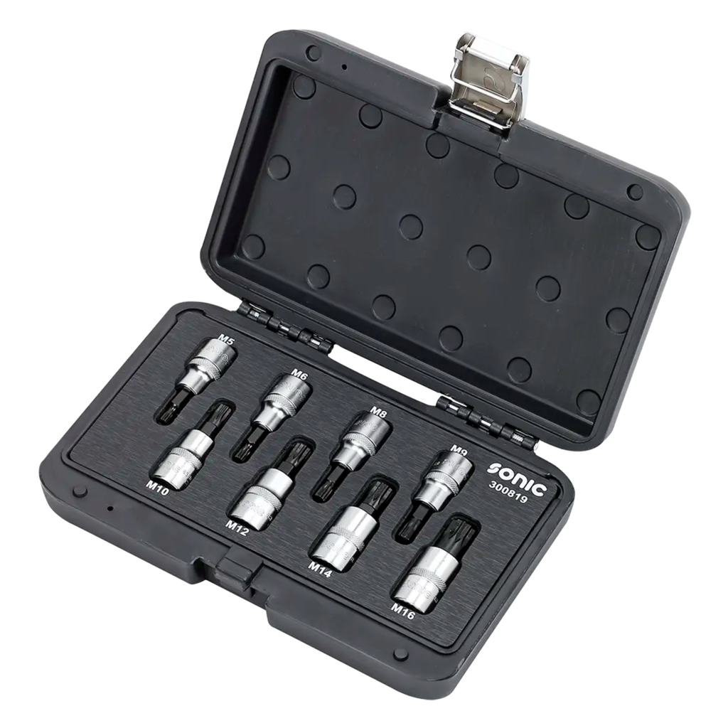 Sonic Tools - BMCS Bit Socket Set 1/2" Spline 8-pcs - Ridge Toolbox
