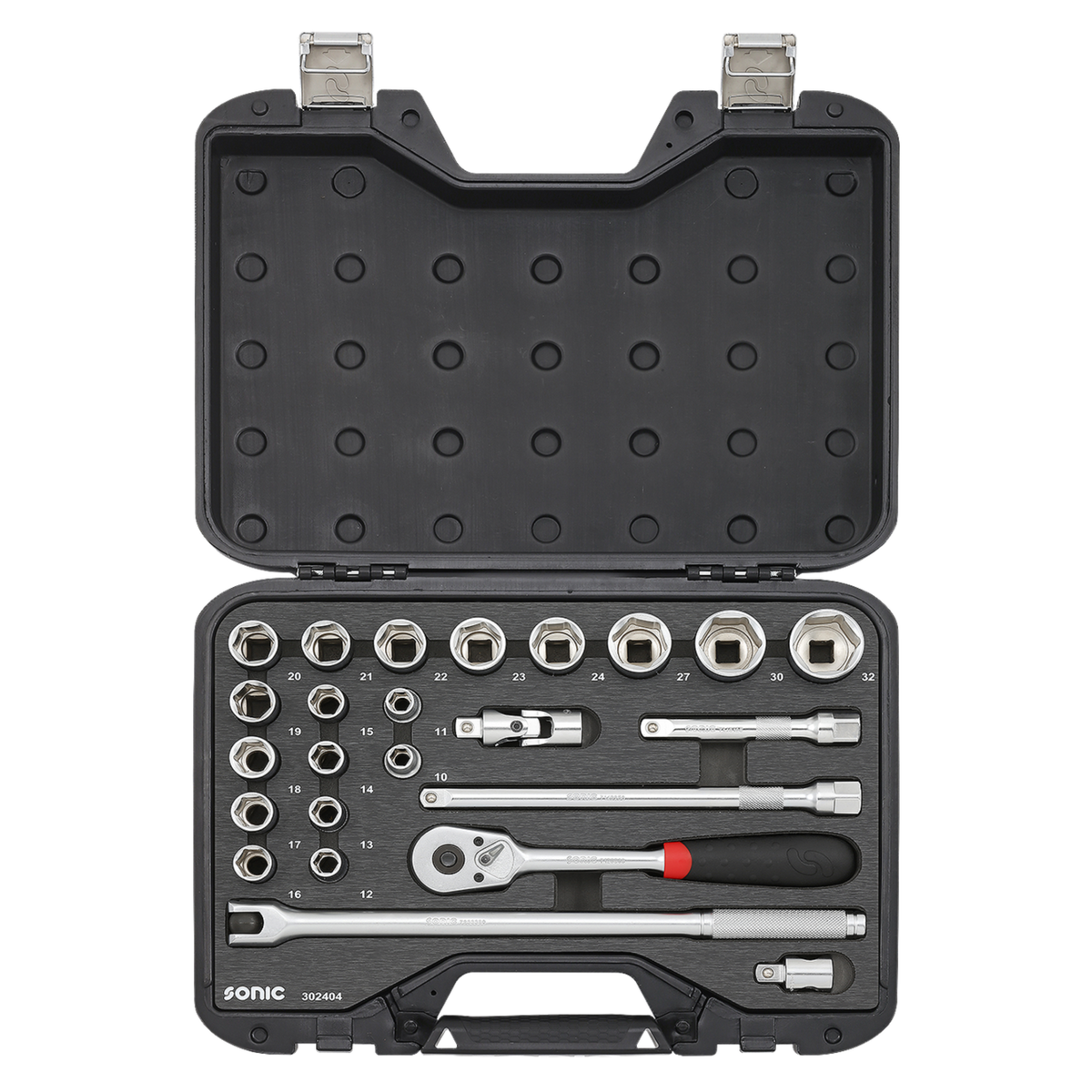 Sonic Tools - MCS Metric Socket Set 1/2", 24-pcs - Ridge Toolbox
