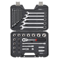 Sonic Tools - MCS SAE Socket & Wrench 1/2", 34-PCS - Ridge Toolbox