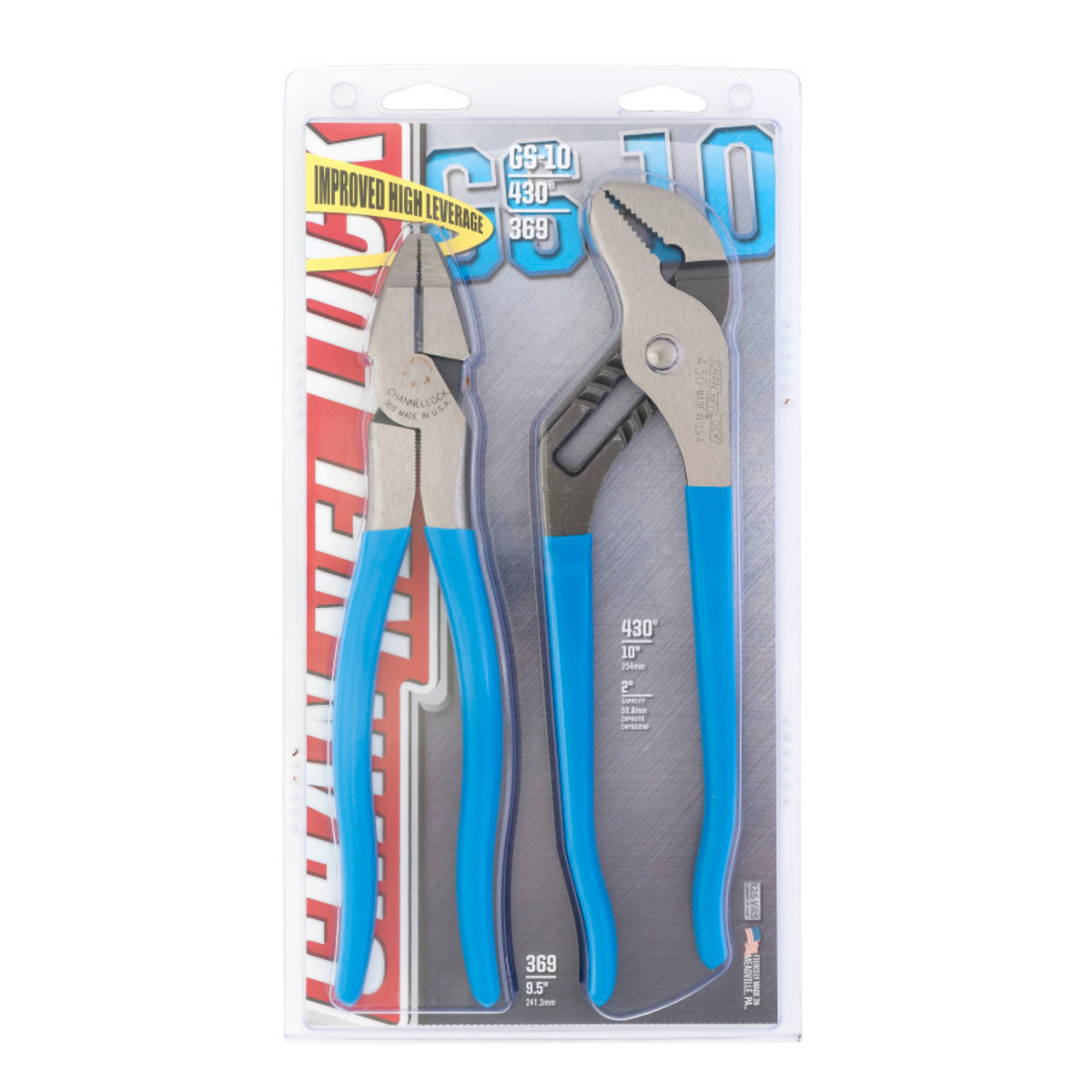 Channellock 2pc Pliers Set - Ridge Toolbox