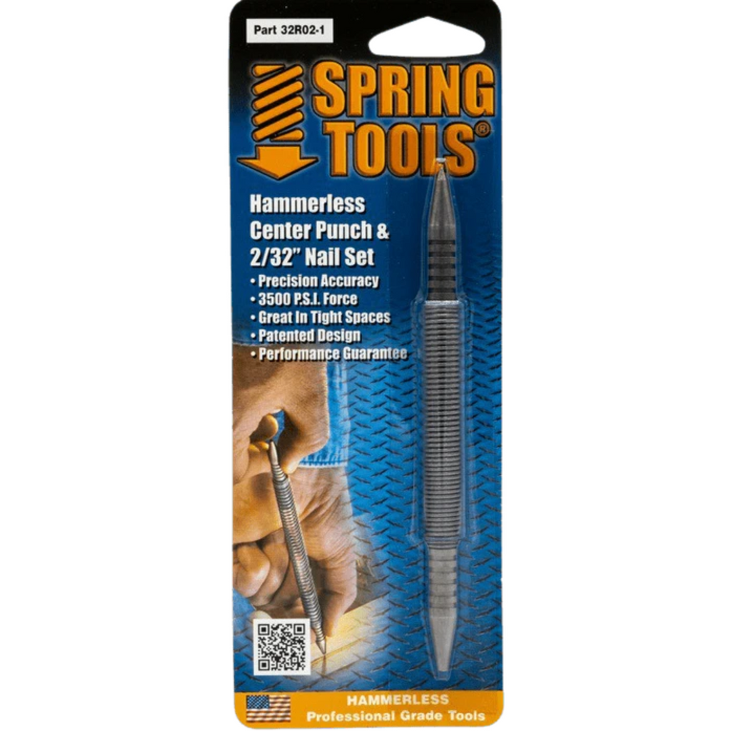 Spring Tools - Combo Tool - 2/32" & Center Punch - Ridge Toolbox