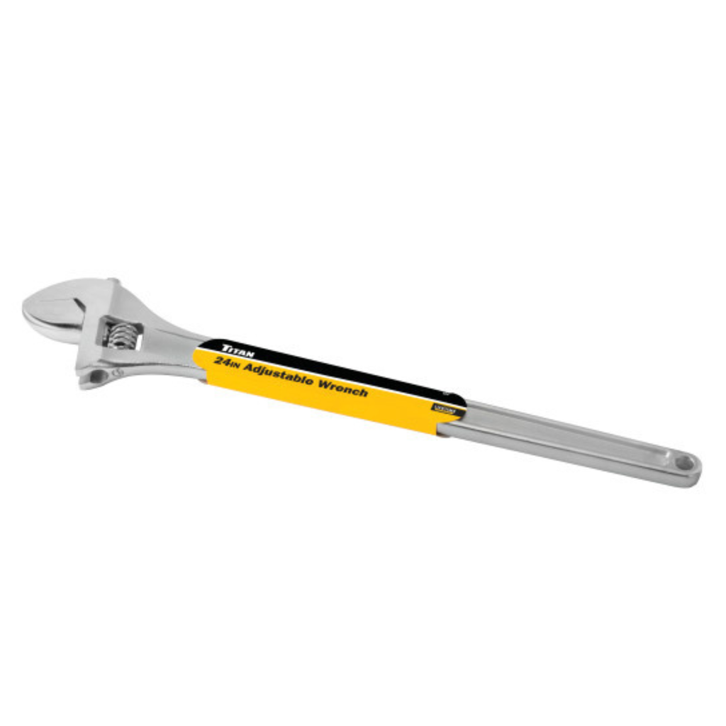 24 in. Adjustable Wrench (224) - Ridge Toolbox