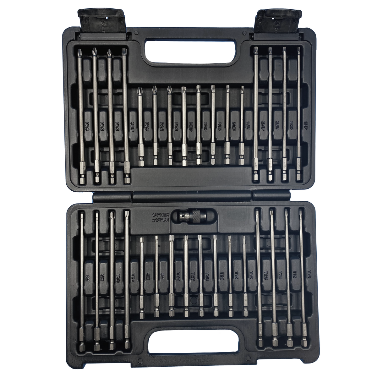 Vim Tools - 33 Pc. Power Drive Master Impact Bit Set - Ridge Toolbox