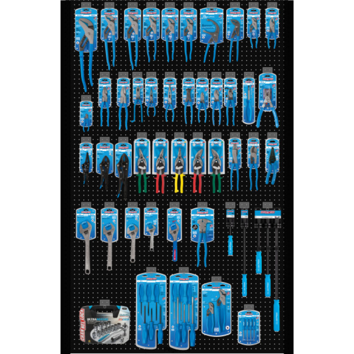 Channellock Premier Tool Display - Ridge Toolbox