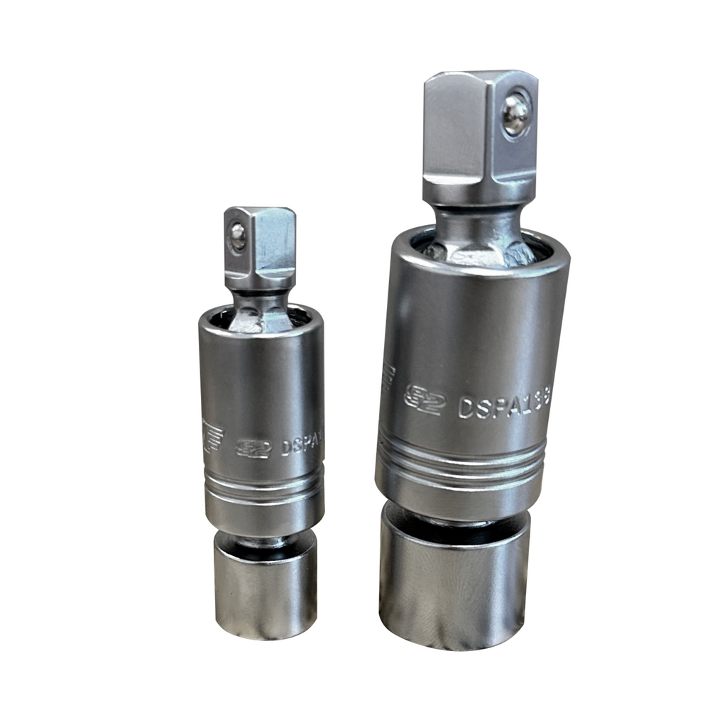 VIM Tools - Dr. Dual Swivel Pinless Adapter Set (1/4" & 3/8") - Ridge Toolbox