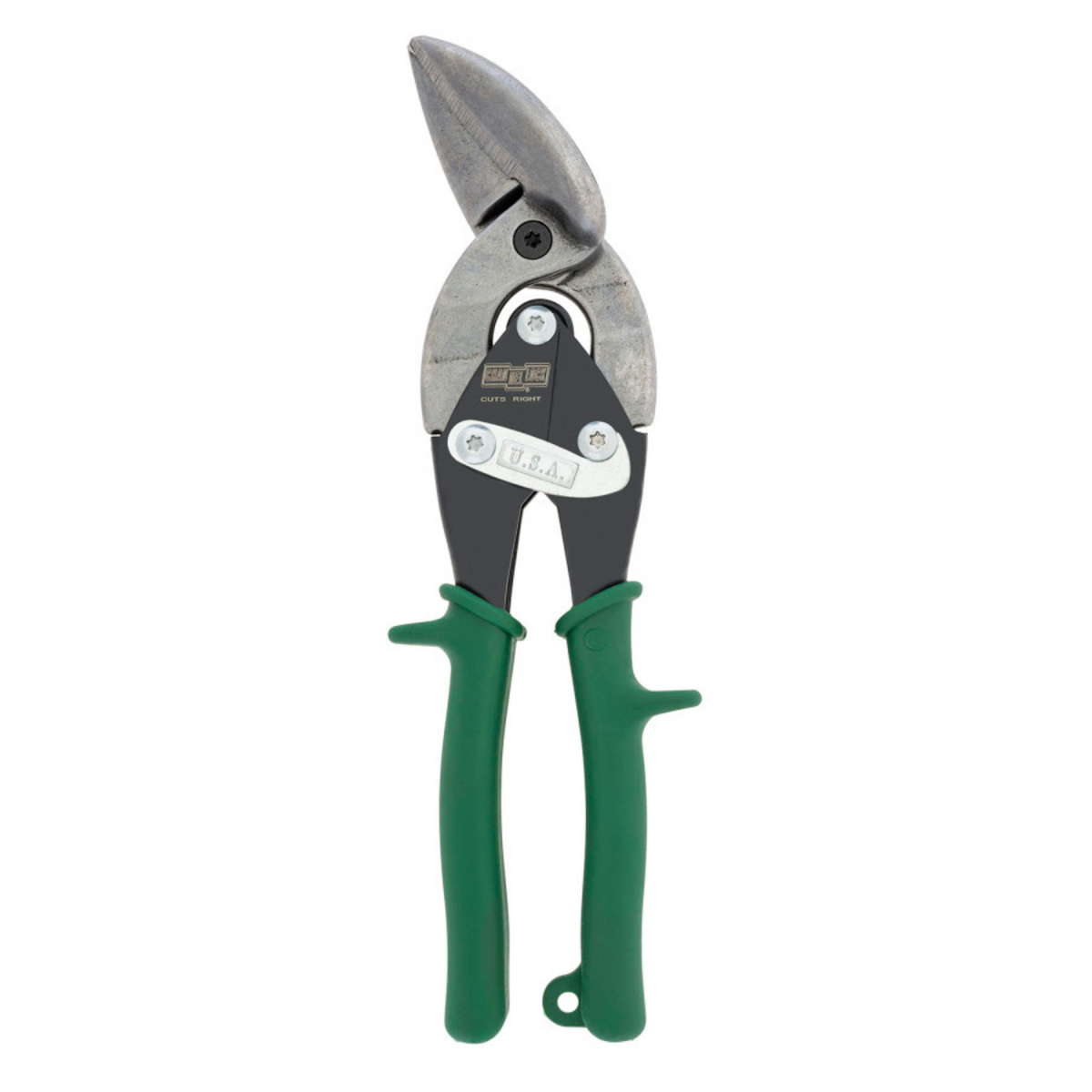 Channellock 10-Inch Offset Right Aviation Snip - Ridge Toolbox