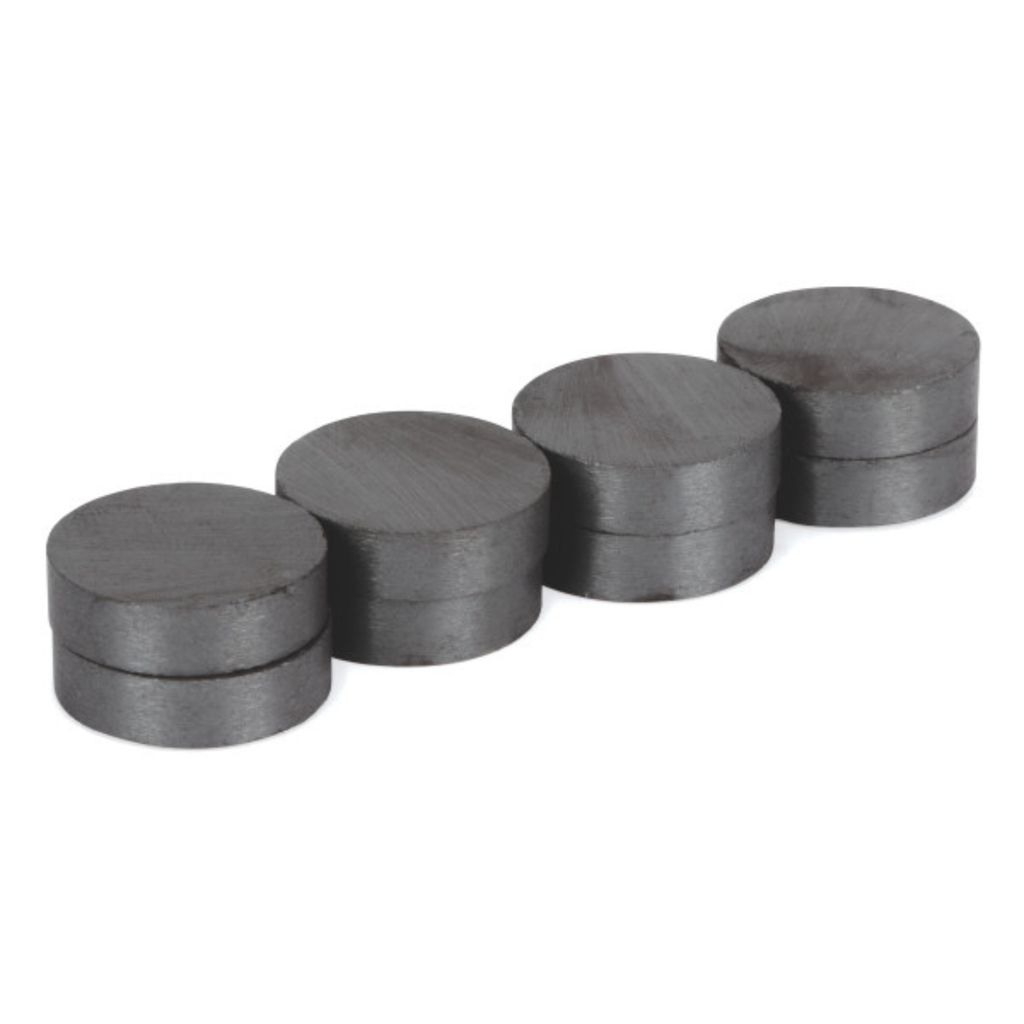 8 pc. 3/4 in. Ceramic Magnetic Discs (11172) - Ridge Toolbox