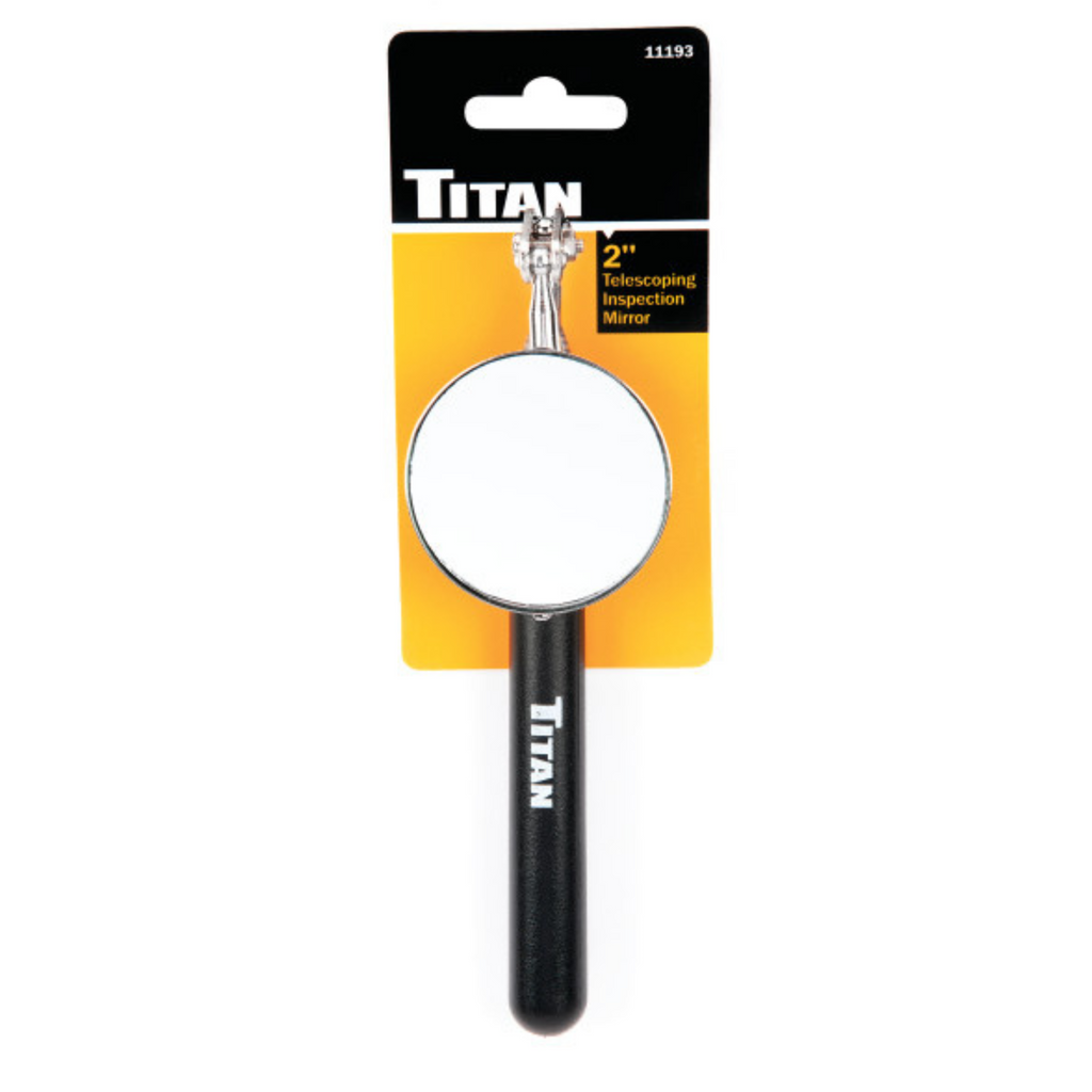 2 in. Round Telescoping Inspection Mirror (11193) - Ridge Toolbox