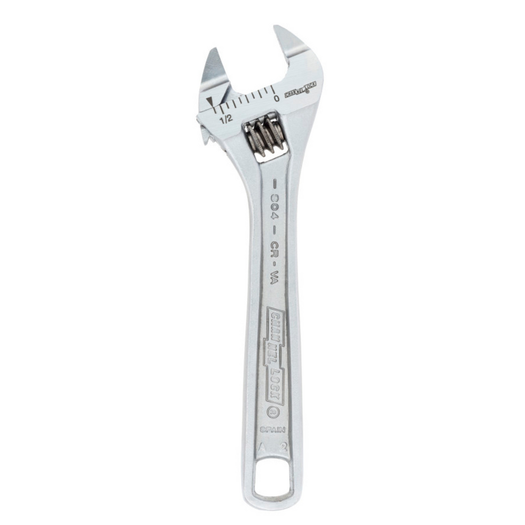 Channellock 4-Inch Extra Slim Jaw Adjustable Wrench - Ridge Toolbox