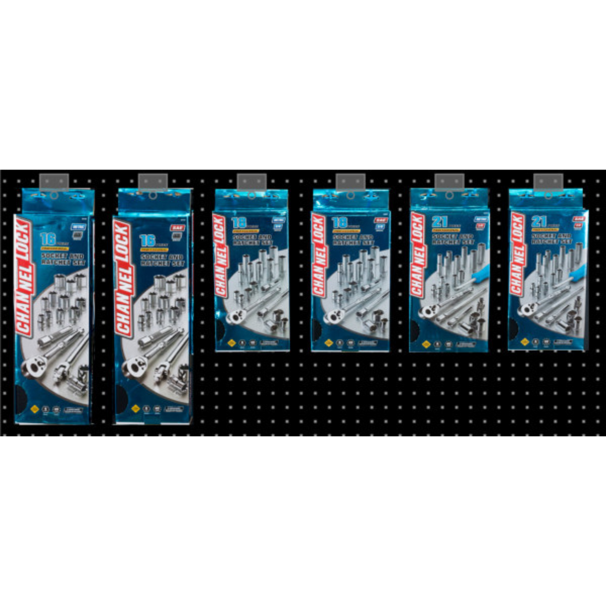 Channellock Socket Set Display - Ridge Toolbox