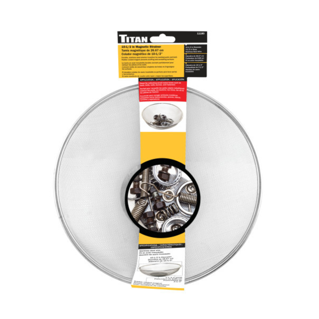 10-1/2 in. Magnetic Strainer (11180) - Ridge Toolbox