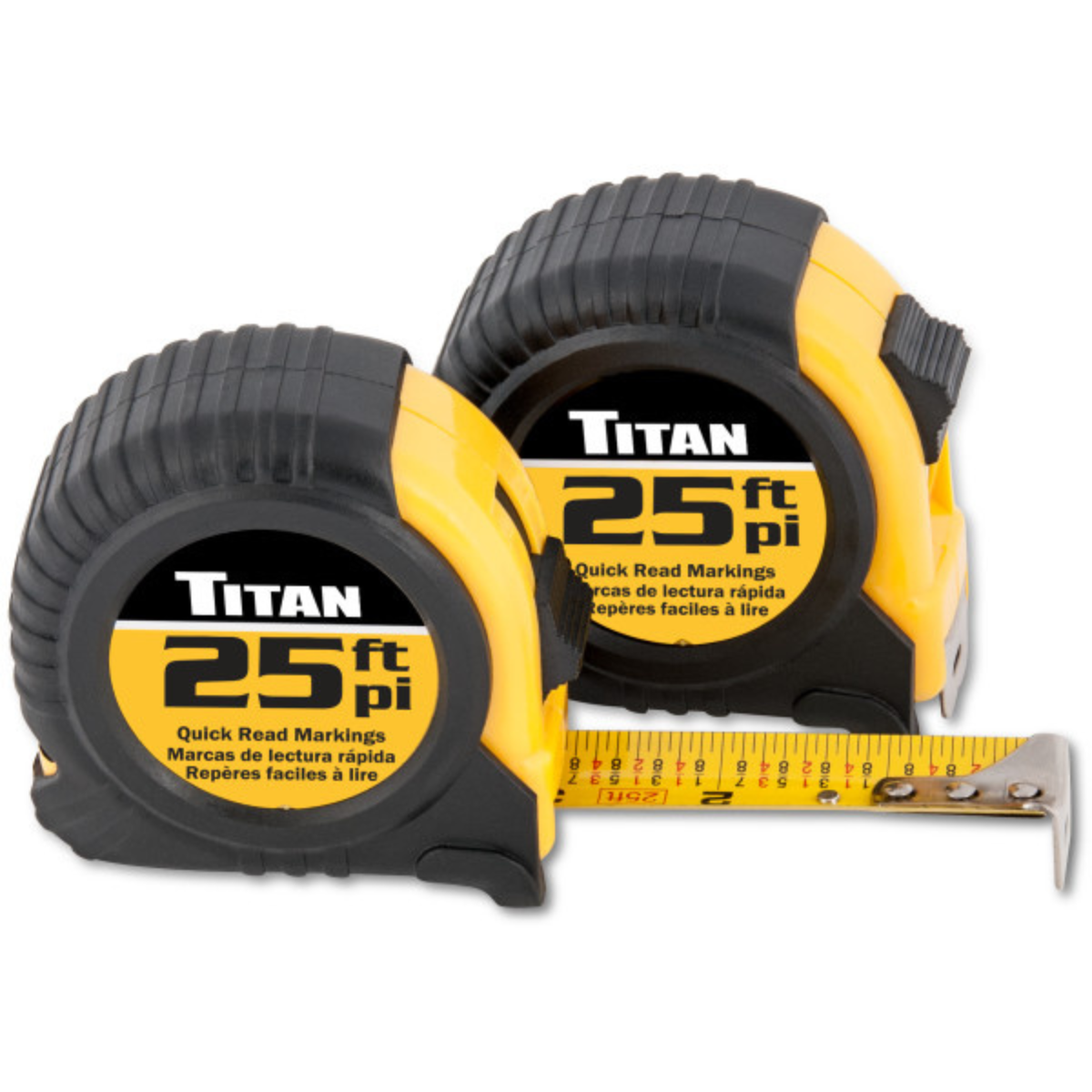 25 ft. 2 pk. Tape Measure (10901) - Ridge Toolbox
