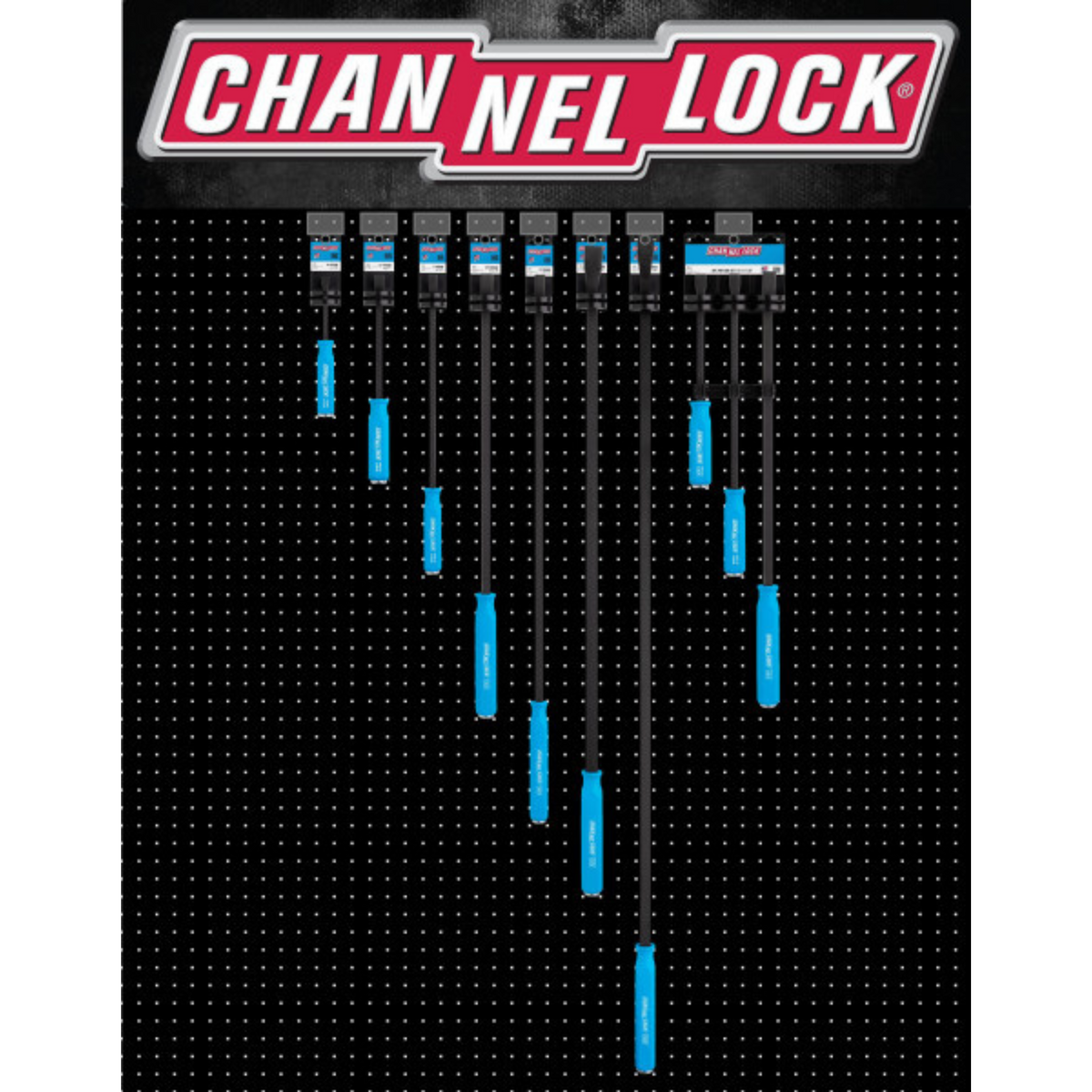 Channellock Pry Bar Display - Ridge Toolbox