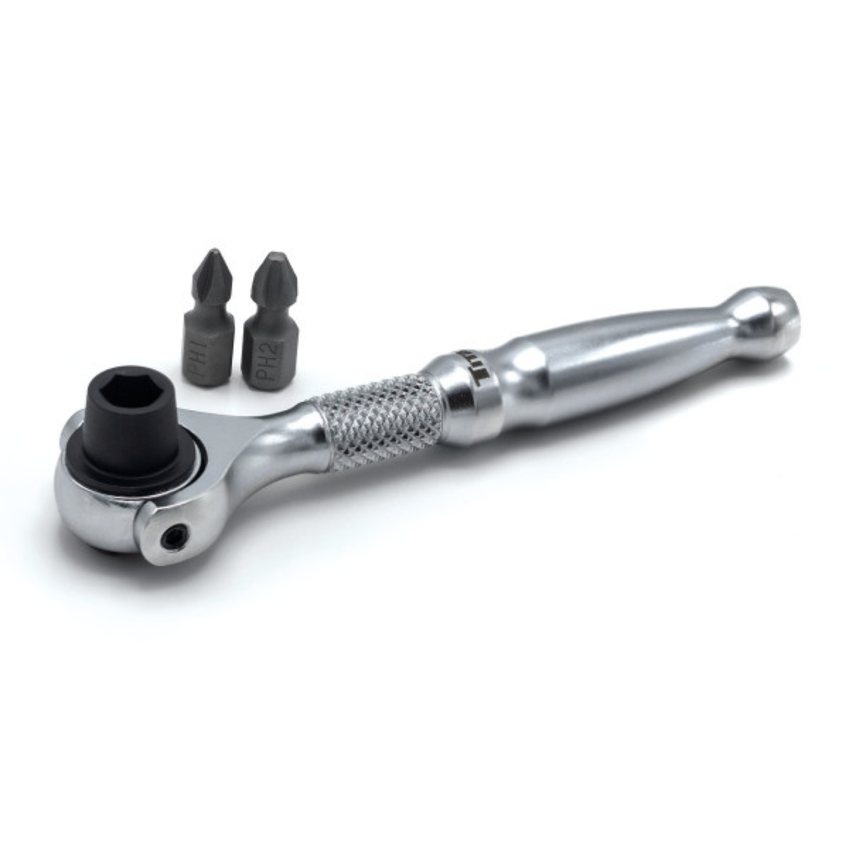 1/4 in. Drive Ratcheting Swivel Head Micro Bit Driver (11318) - Ridge Toolbox
