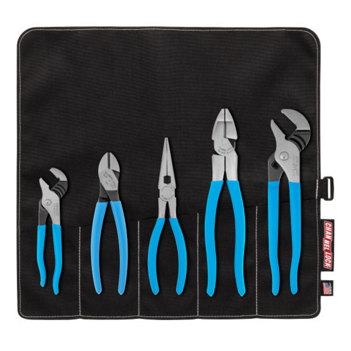 Channellock 5pc Tool Roll - Ridge Toolbox