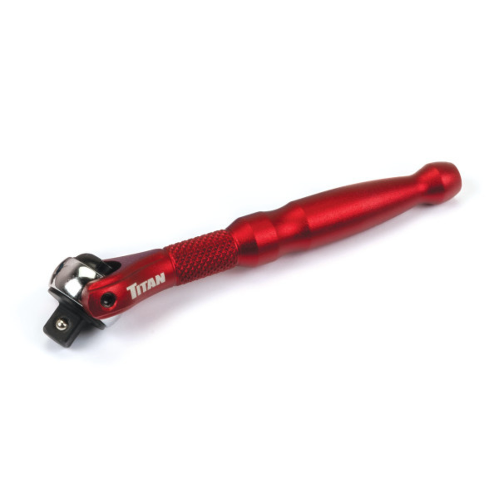 1/4 in. Drive Aluminum Swivel Head Micro Ratchet (11320) - Ridge Toolbox