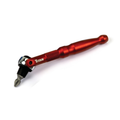 1/4 in Drive Aluminum Swivel Head Ratcheting Micro Bit Driver (11321) - Ridge Toolbox