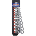VIM Tools - Crow Foot Box Head Swivel Set SAE INCH 5/16" thru 7/8", 3/8” Square Drive