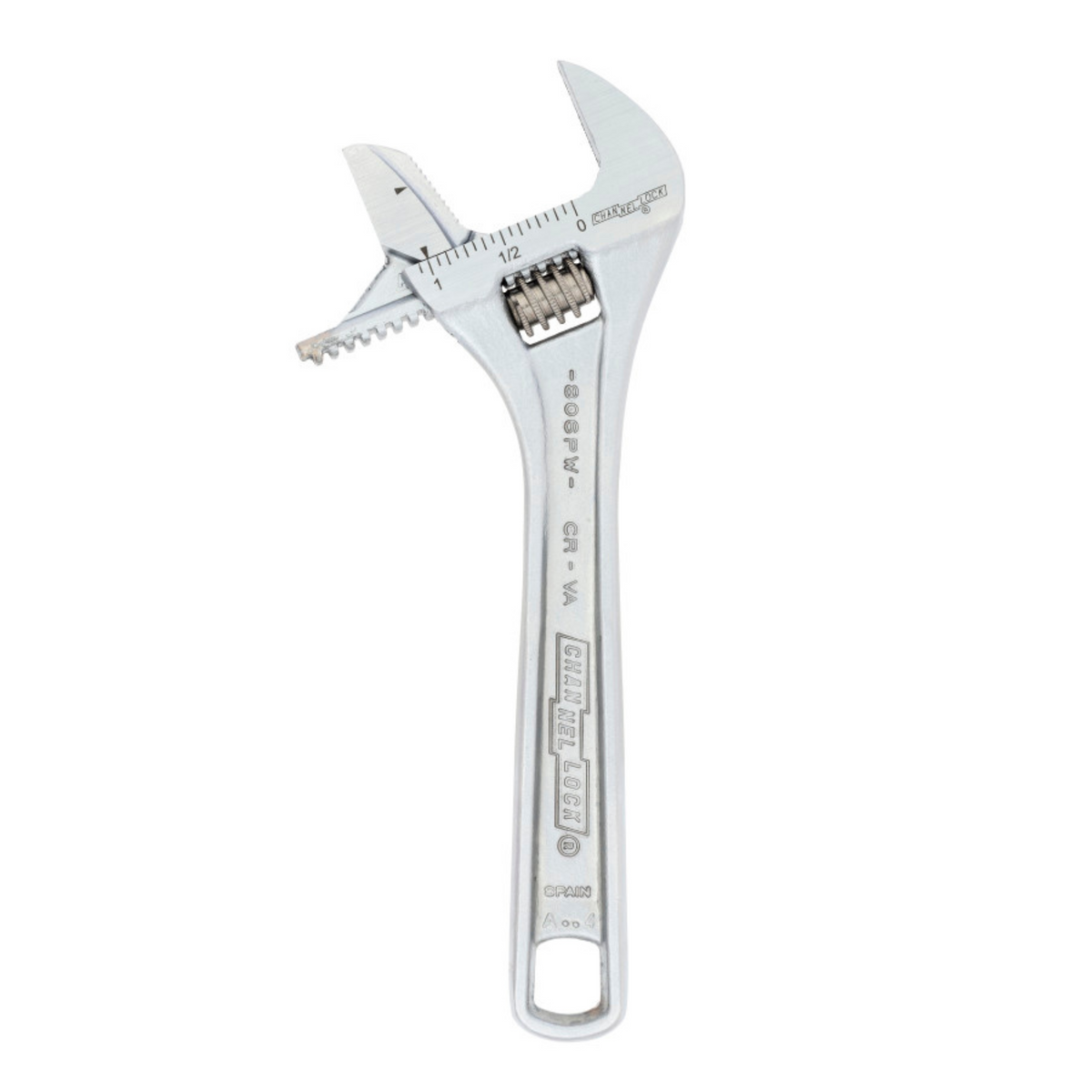 Channellock 6-Inch Reversible Jaw Adjustable Wrench - Ridge Toolbox