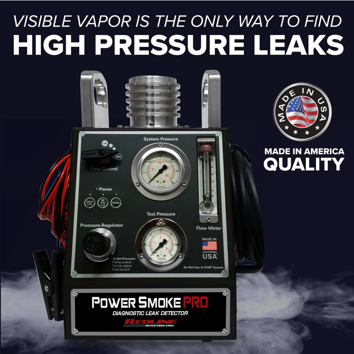 Redline Detection - PowerSmoke Pro Variable Pressure