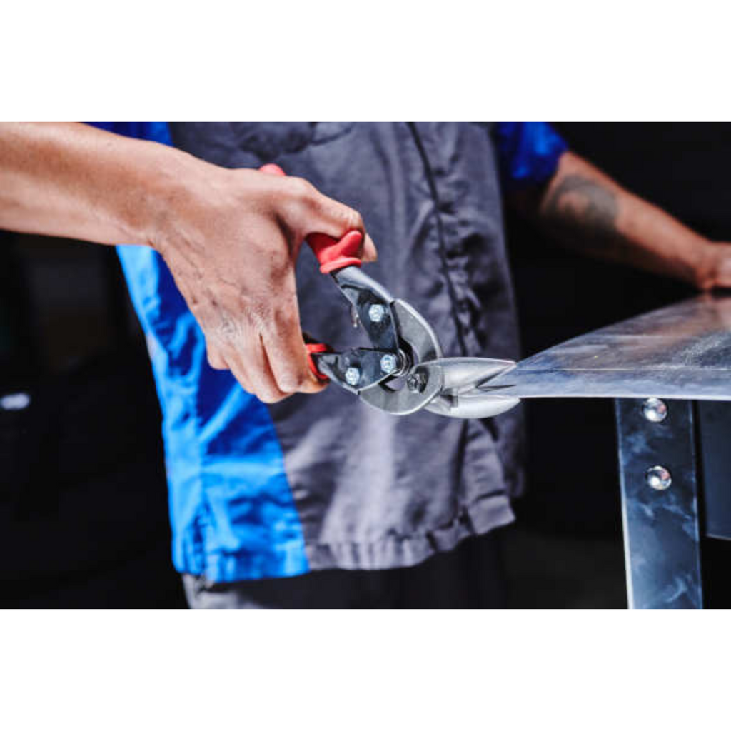 Channellock 10-Inch Left Aviation Snip for Precision Cutting - Ridge Toolbox