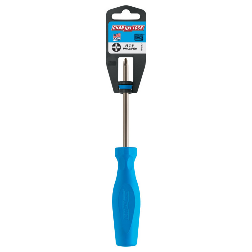 Channellock PHILLIPS #2 x 4-inch Professional Screwdriver - Ridge Toolbox
