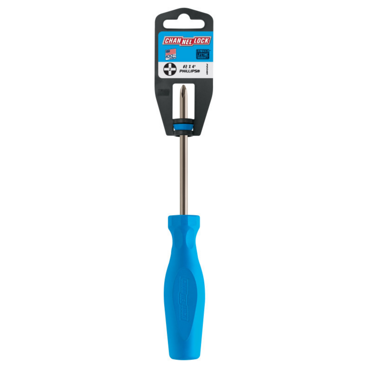 Channellock PHILLIPS #2 x 4-inch Professional Screwdriver - Ridge Toolbox