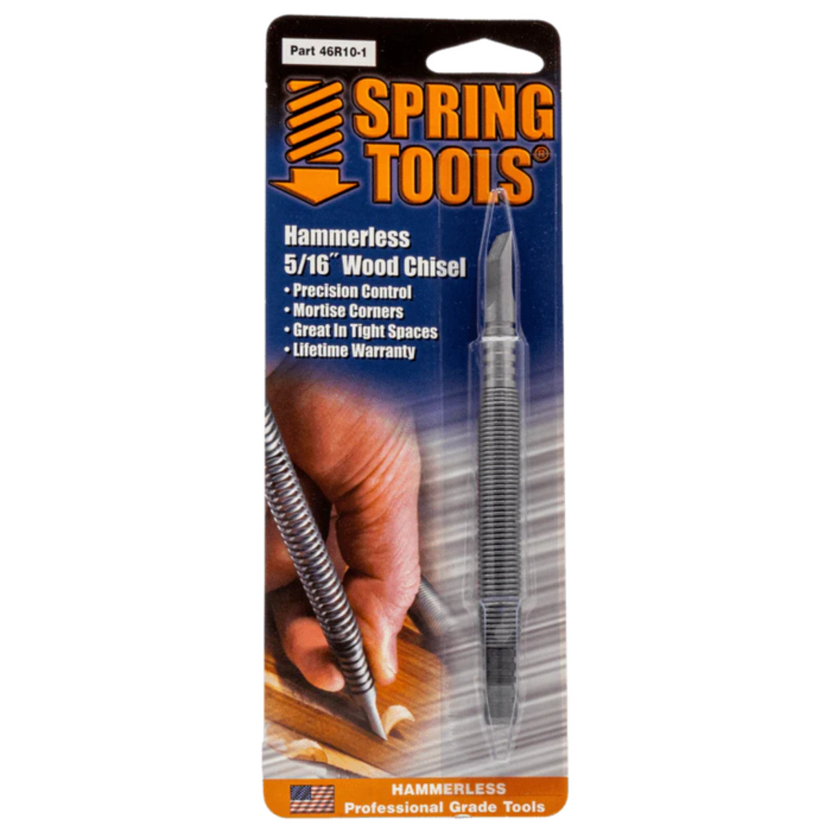 Spring Tools - 5/16" Face Wood Chisel - Ridge Toolbox